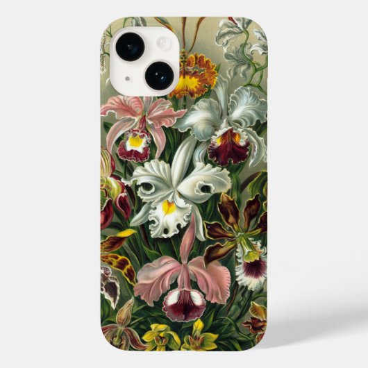 ヴィンテージ オーキッド Case-Mate iPhoneケース (裏面)