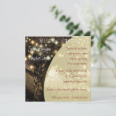 ヴィンテージ·オーク·ツリー·ナイト·ラ結婚イトズ 招待状 (スタンド正面)