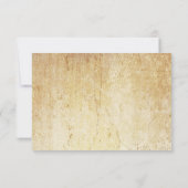 ヴィンテージ オーク ツリー ラスティック ライト 受付情報カード 招待状 (裏面)