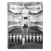 ヴィンテージ・オーストスペインのリア・ウィーン乗馬学校 ノートブック (正面)