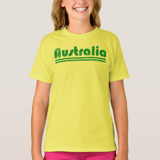 ヴィンテージ オーストラリア フラグ デザイン | レトロ Tシャツ