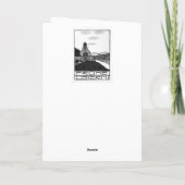 ヴィンテージ オーストリア製 サンキューカード (裏面)