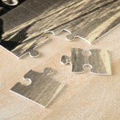 ヴィンテージ オーストリア ウィーン 馬車 シュターツオーパー オペラ ジグソーパズル (側面)