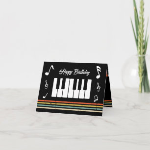 ヴィンテージ オーダーメイド ピアノ キー カード