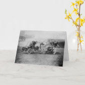 ヴィンテージ「オートポロ」スポーツカーモータースポーツジグソー カード (黄色い花)