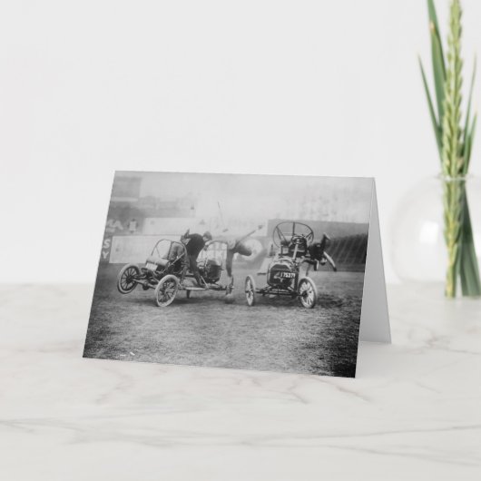 ヴィンテージ「オートポロ」スポーツカーモータースポーツジグソー カード (正面)