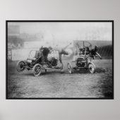 ヴィンテージ「オートポロ」スポーツカーモータースポーツ ポスター (正面)