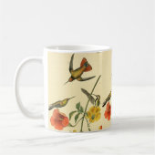 ヴィンテージ·オードゥボン·ルフス·ハミングバ絵画ードの贈り物 コーヒーマグカップ (左)