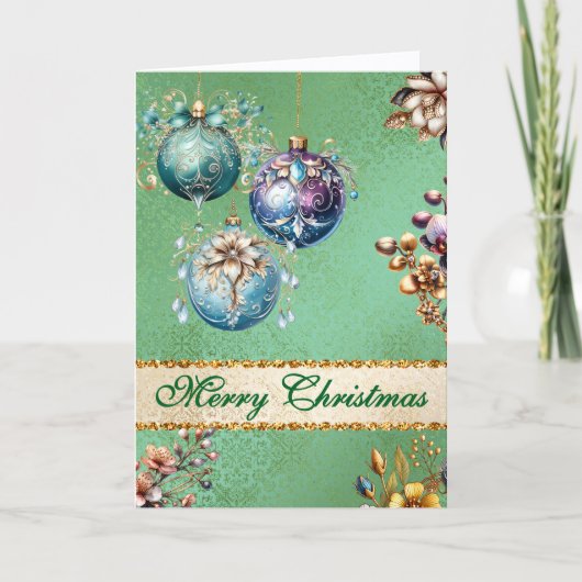 ヴィンテージ オーナメント クリスマス (正面)