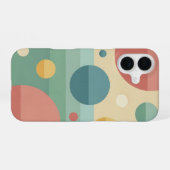 ヴィンテージ・オーブ・クラスター iPhone 16ケース (裏面横)