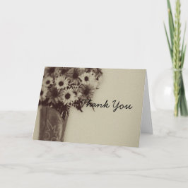 ヴィンテージ　オールドウェスト　ブート　ブーケ　サンクスカード サンキューカード