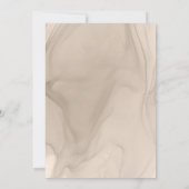 ヴィンテージ オールド ワールド チャーム レッド ローズ エレガント ウェディング 招待状 (裏面)