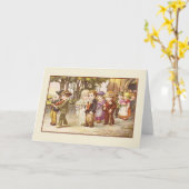 ヴィンテージ・オール結婚ド・ワールド・グリーティング・カード カード (黄色い花)