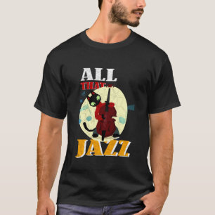 ヴィンテージ・オール・ザ・ジャズ・ミュージシャン・遊キャット・アッ Tシャツ