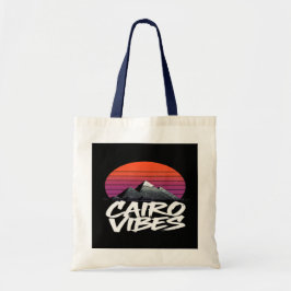 ヴィンテージ カイロ ヴァイブス | エジプトのストリートスタイル & トラベル トートバッグ