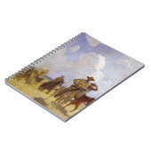 ヴィンテージ・カウボーイズ、NC ワイスによるパークマン・オートフィット ノートブック (左側)