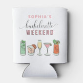 ヴィンテージ カクテル ブライズメイド パーティー 缶クーラー (裏面)