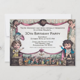 ヴィンテージ カスタマイズ パーティー 招待状