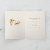 ヴィンテージ カトリック 結婚おめでとう カード (内部)