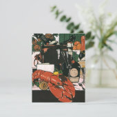 ヴィンテージ カニ祭り チャンピエグナントパーティ 招待状 (スタンド正面)