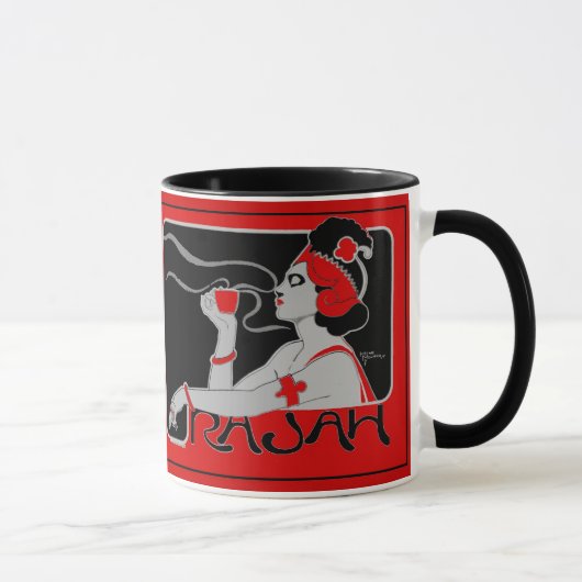 ヴィンテージ カフェ ラジャ 2 マグカップ (右)