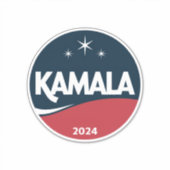 ヴィンテージ カマラ・ハリス 2024 大統領選挙 シール (正面)