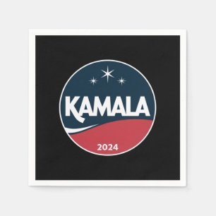 ヴィンテージ カマラ・ハリス 2024 大統領選挙 スタンダードカクテルナプキン