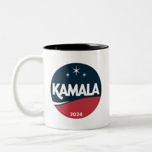ヴィンテージ カマラ・ハリス 2024 大統領選挙 ツートーンマグカップ