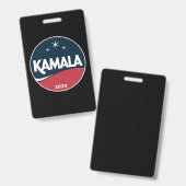 ヴィンテージ カマラ・ハリス 2024 大統領選挙 バッジ (正面＆裏面)