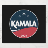 ヴィンテージ カマラ・ハリス 2024 大統領選挙 ビールラベル (シングルラベル)