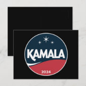 ヴィンテージ カマラ・ハリス 2024 大統領選挙 ポストカード (正面/裏面)