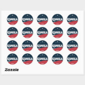 ヴィンテージ カマラ・ハリス 2024 大統領選挙 ラウンドシール (シート)