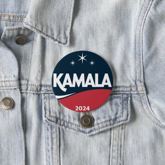 ヴィンテージ カマラ・ハリス 2024 大統領選挙 缶バッジ (インサイチュ)
