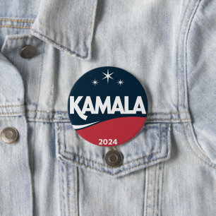 ヴィンテージ カマラ・ハリス 2024 大統領選挙 缶バッジ