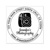 ヴィンテージ カメラ セルフインキングスタンプ (デザイン)