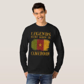 ヴィンテージ カメルーン国旗 カメルーン Tシャツ (正面フル)