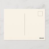 ヴィンテージ カラフル サクラメント CA ポストカード (裏面)