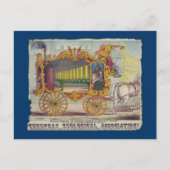 ヴィンテージ・カリオペのアパレルとギフト関連のアートワーク ポストカード (正面)