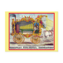 ヴィンテージ・カリオペ・サーカスのポスター・ファーザーズ・デイ