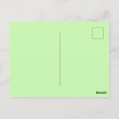 ヴィンテージ カリフォルニア州 マップ ポストカード (裏面)