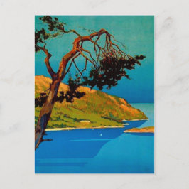 ヴィンテージ カリフォルニア コースト トラベル ポストカード