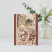 ヴィンテージ カンザス ポストカード (スタンド正面)