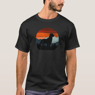 ヴィンテージ カントリー ラギッド スカイ ロッティ ドッグ ギフト レトロ Tシャツ