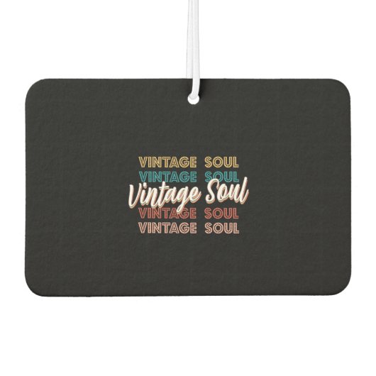 ヴィンテージ カーエアーフレッシュナー (正面)