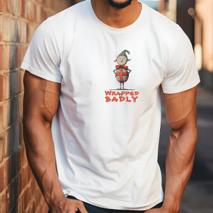 ヴィンテージ・カートゥーン・エルフの皮肉な願い Tシャツ