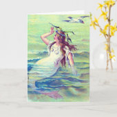 ヴィンテージ カード (黄色い花)