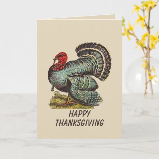 ヴィンテージ カード (黄色い花)