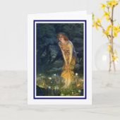 ヴィンテージ カード (黄色い花)