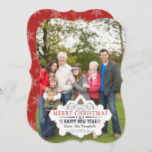 ヴィンテージ カーブ シェイプ フォト カード (正面/裏面)