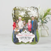 ヴィンテージ カーブ シェイプ フォト カード (スタンド正面)